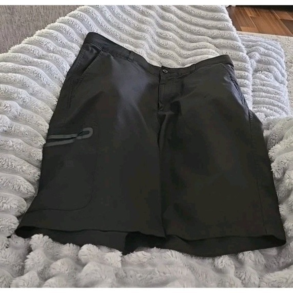 Fila Sport Golf Shorts Mens Size 34 Black Comfort Breathable Reflective